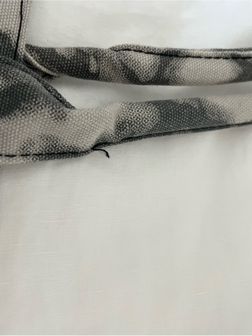 ALO Yoga Gray Tie-Dye Canvas Tote - Picture 6 of 6